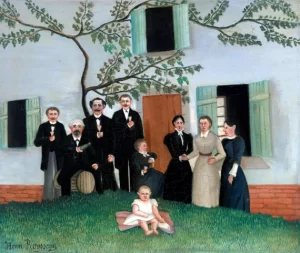 The Family (La Famille) by Henri Rousseau The Family (La Famille) by Henri Rousseau