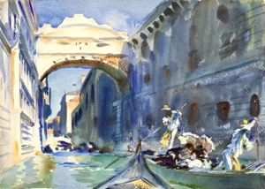 The Bridge of Sighs by John Singer Sargent