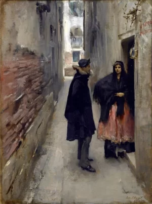 A Street In Venice by John Singer Sargent