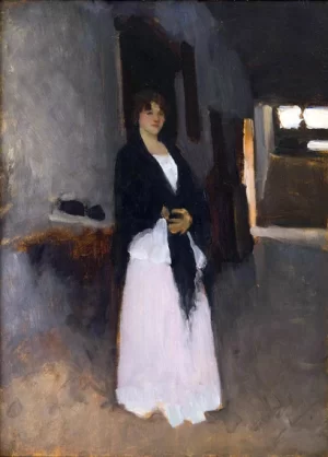 A Venetian Woman by John Singer Sargent A Venetian Woman by John Singer Sargent