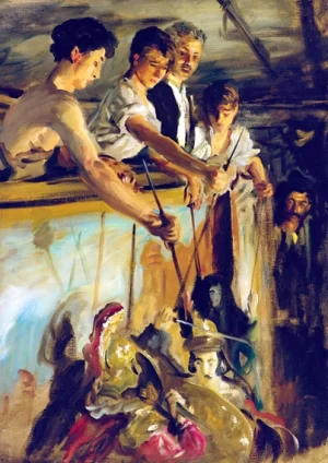 Marionettes 1903 by John Singer Sargent Marionettes 1903 by John Singer Sargent