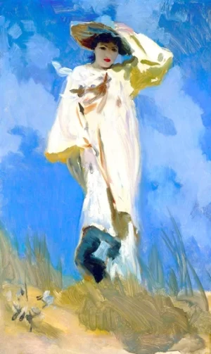 A Gust of Wind 1886 by John Singer Sargent A Gust of Wind 1886 by John Singer Sargent