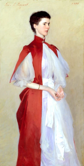 Portrait of Mrs Robert Harrison 1886 by John Singer Sargent Portrait of Mrs Robert Harrison 1886 by John Singer Sargent
