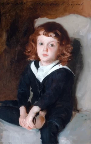Portrait of Laurence Millet 1887 by John Singer Sargent Portrait of Laurence Millet 1887 by John Singer Sargent