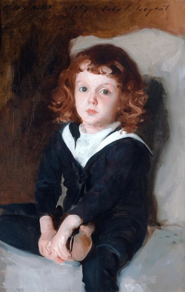 Portrait of Laurence Millet 1887 by John Singer Sargent