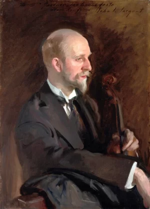 Charles Martin Loeffler, 1903 by John Singer Sargent Charles Martin Loeffler, 1903 by John Singer Sargent
