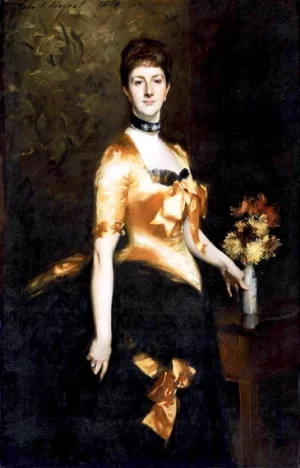 Edith, Lady Playfair (Edith Russell) 1884 by John Singer Sargent Edith, Lady Playfair (Edith Russell) 1884 by John Singer Sargent