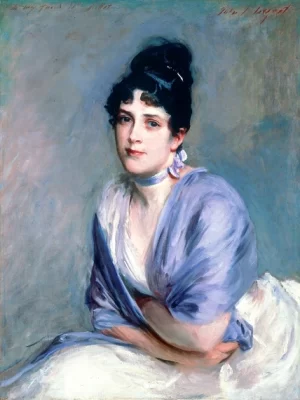 Mrs Frank Millet by John Singer Sargent Mrs Frank Millet by John Singer Sargent