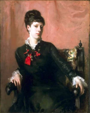 Portrait of Frances Sherborne Ridley Watts 1877 by John Singer Sargent Portrait of Frances Sherborne Ridley Watts 1877 by John Singer Sargent