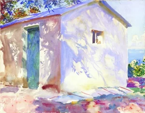 Corfu-Lights and Shadows 1909 by John Singer Sargent