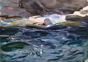 Salmon River 1901 by John Singer Sargent