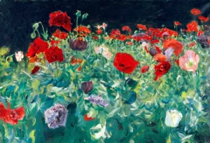Poppies 1886 by John Singer Sargent