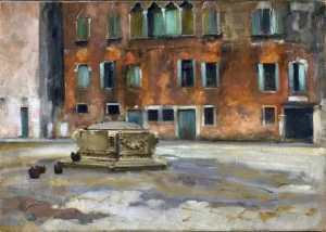 Campo Saint' agnese, Venice by John Singer Sargent