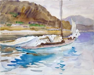 Idle Sails 1913 by John Singer Sargent