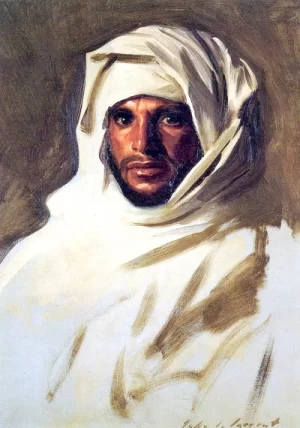 A Bedouin arab by John Singer Sargent