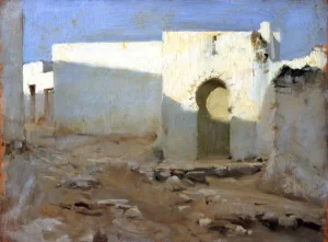 Moorish Buildings In Sunlight 1879 by John Singer Sargent