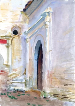 Arched Doorway by John Singer Sargent