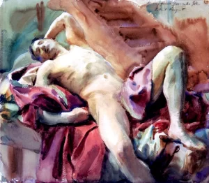 Portrait of Nicola D'inverno 1892 by John Singer Sargent Portrait of Nicola D'inverno 1892 by John Singer Sargent