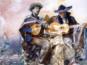 Blind Musicians 1912 by John Singer Sargent Blind Musicians 1912 by John Singer Sargent