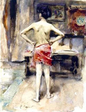 The Model by John Singer Sargent The Model by John Singer Sargent