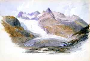 Rhône Glacier 1870 by John Singer Sargent Rhône Glacier 1870 by John Singer Sargent