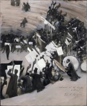 Rehearsal at the Cirque D'hiver by John Singer Sargent Rehearsal at the Cirque D'hiver by John Singer Sargent