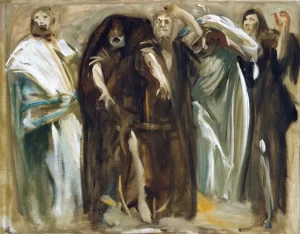 Frieze of the Prophets 1892 by John Singer Sargent Frieze of the Prophets 1892 by John Singer Sargent