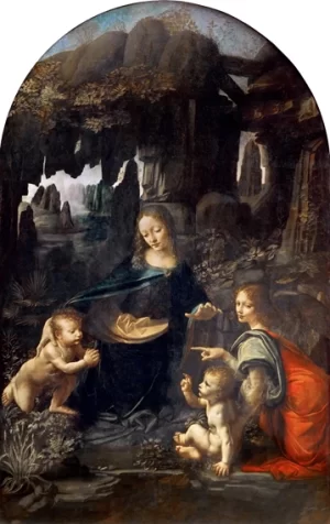 Virgin of the Rocks by Leonardo Da Vinci Virgin of the Rocks by Leonardo Da Vinci