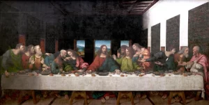 The Last Supper-Restored by Leonardo Da Vinci The Last Supper-Restored by Leonardo Da Vinci