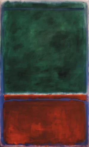Green and Maroon 1953 by Mark Rothko (Inspired by) Green and Maroon 1953 by Mark Rothko (Inspired by)