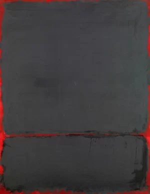 Untitled 1969 by Mark Rothko (Inspired by)