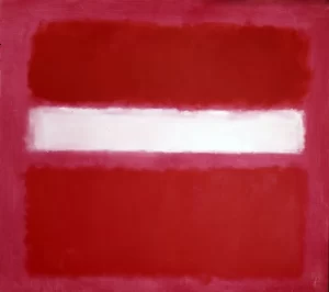 Untitled (Red, Orange) 1968 by Mark Rothko (Inspired by)