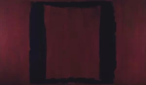Black On Maroon 1959 by Mark Rothko (Inspired by)