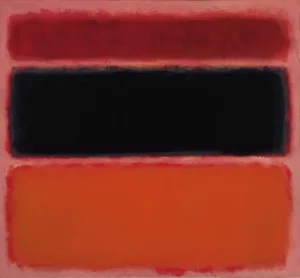 No. 36 (Black Stripe) by Mark Rothko (Inspired by)