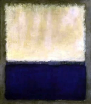 Light, Earth And Blue, 1954 by Mark Rothko (Inspired by)