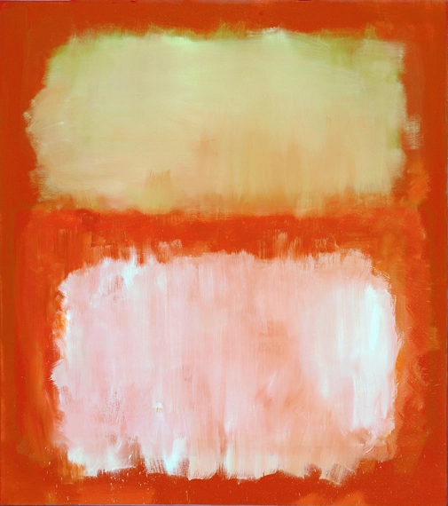 Untitled by Mark Rothko (Inspired by), oil painting reproduction on canvas Untitled by Mark Rothko (Inspired by)