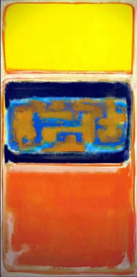 No. 1 (1949) by Mark Rothko (Inspired by), oil painting reproduction on canvas No. 1 (1949) by Mark Rothko (Inspired by)
