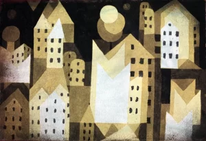 Cold City by Paul Klee