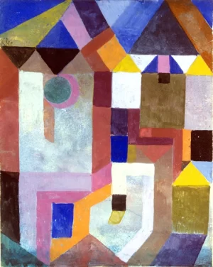 Colorful Architecture by Paul Klee