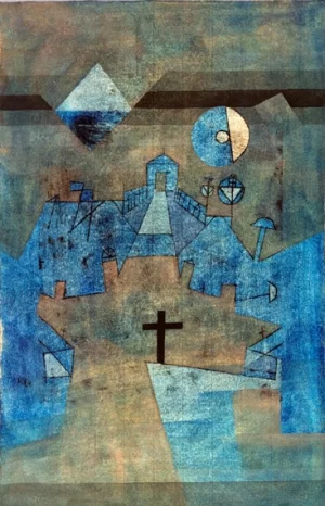 Dünenfriedhof by Paul Klee