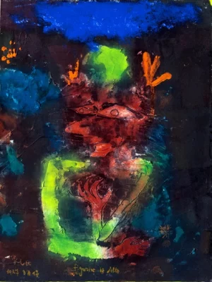 Figurine Die Alte by Paul Klee