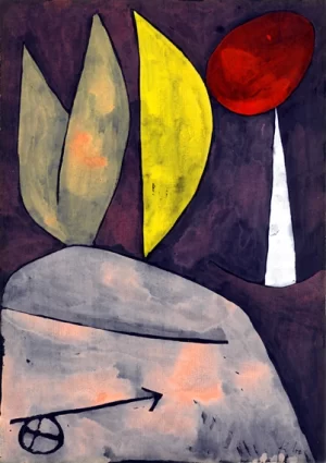 In Position by Paul Klee