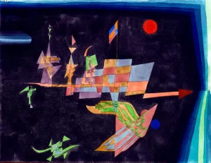 Journey In Space by Paul Klee