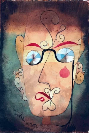 Komische Alte by Paul Klee