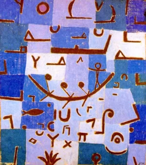 Legend Of The Nile by Paul Klee