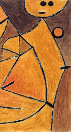 Mannequin by Paul Klee