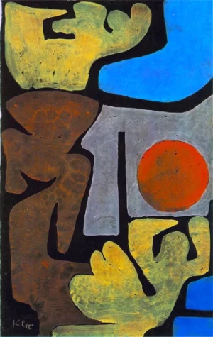 Park Of Idols by Paul Klee