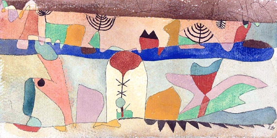 Parklandschaft by Paul Klee