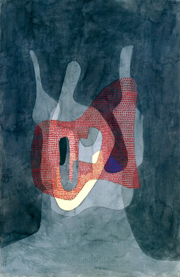 Protectress by Paul Klee, oil painting reproduction on canvas Protectress by Paul Klee