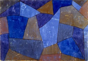 Rocks At Night by Paul Klee